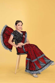 Stylish Kids Saree Dress – Ethnic Wear for Girls | Just Primes